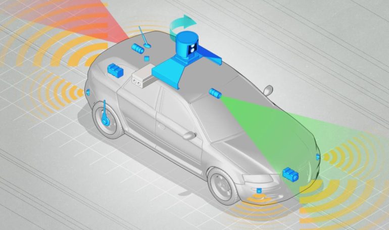 По какому принципу осуществляется управление автономными автомобилями