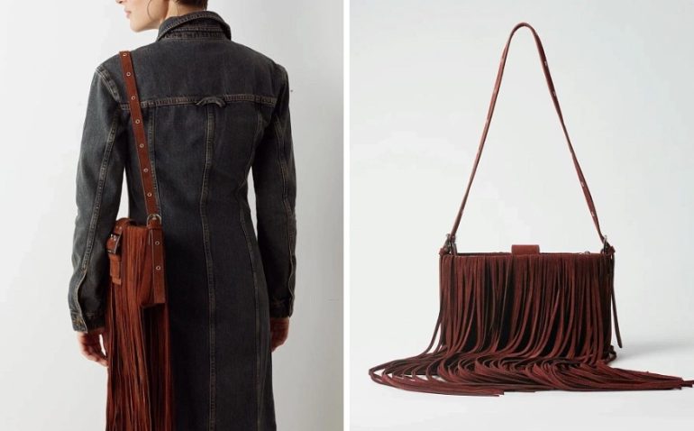 Маленькая кожаная сумка через плечо: сочетание стиля и практичности