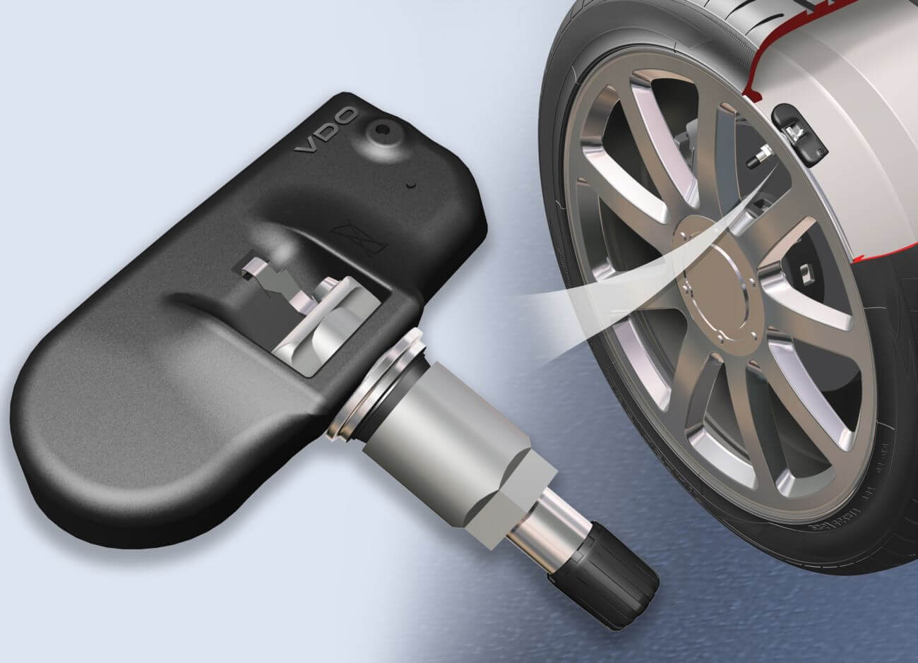 Как работает контроль давления в шинах автомобиля